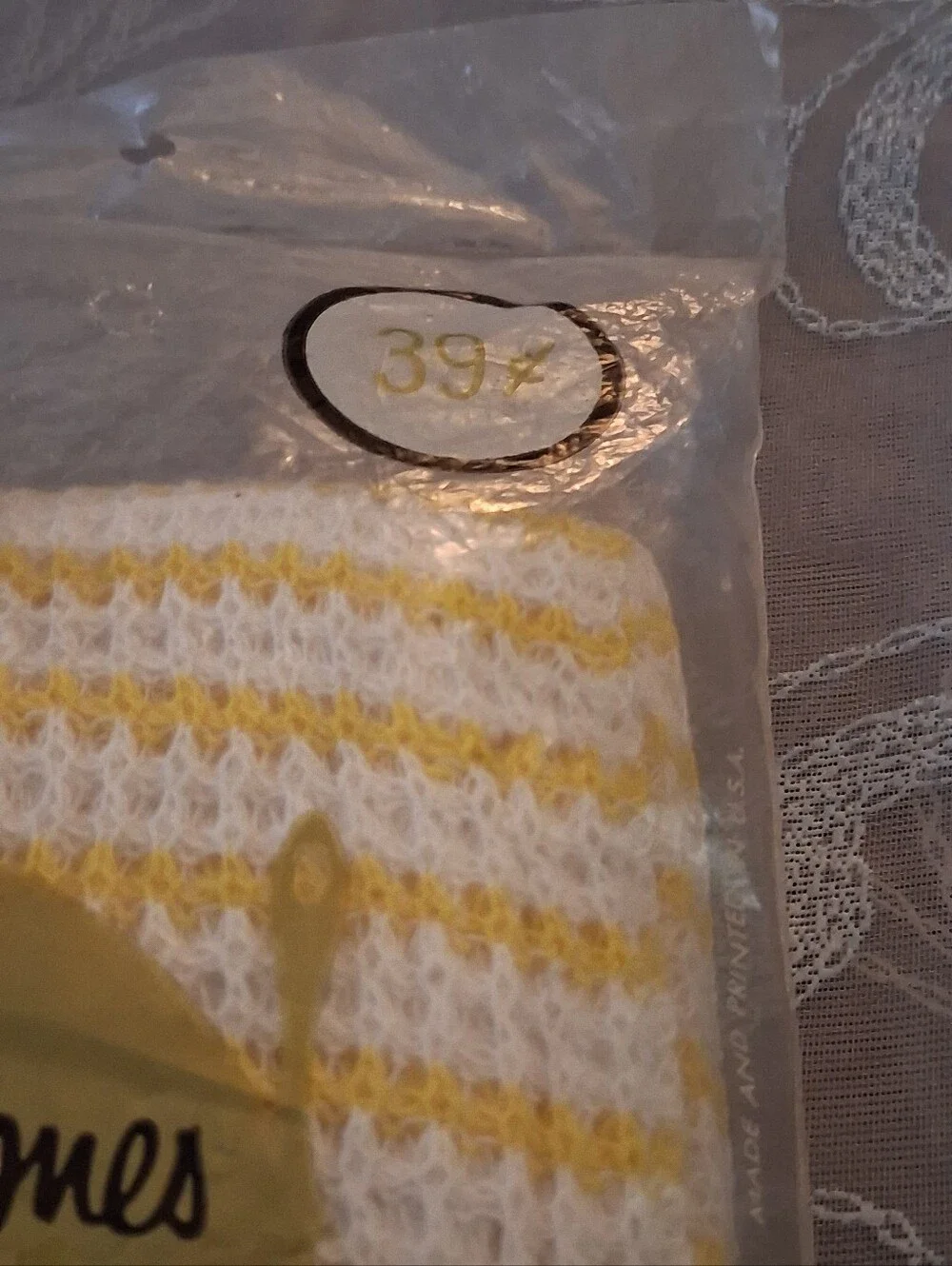Vintage 1950s Morgan-Jones Pkg Of 2 100% Cotton Unopened Cloths (NOS)